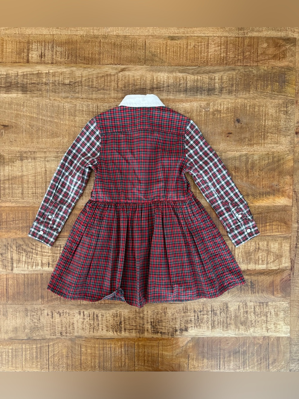 Polo Ralph Lauren Mixed Plaid Dress 3T - Picture 2 of 4